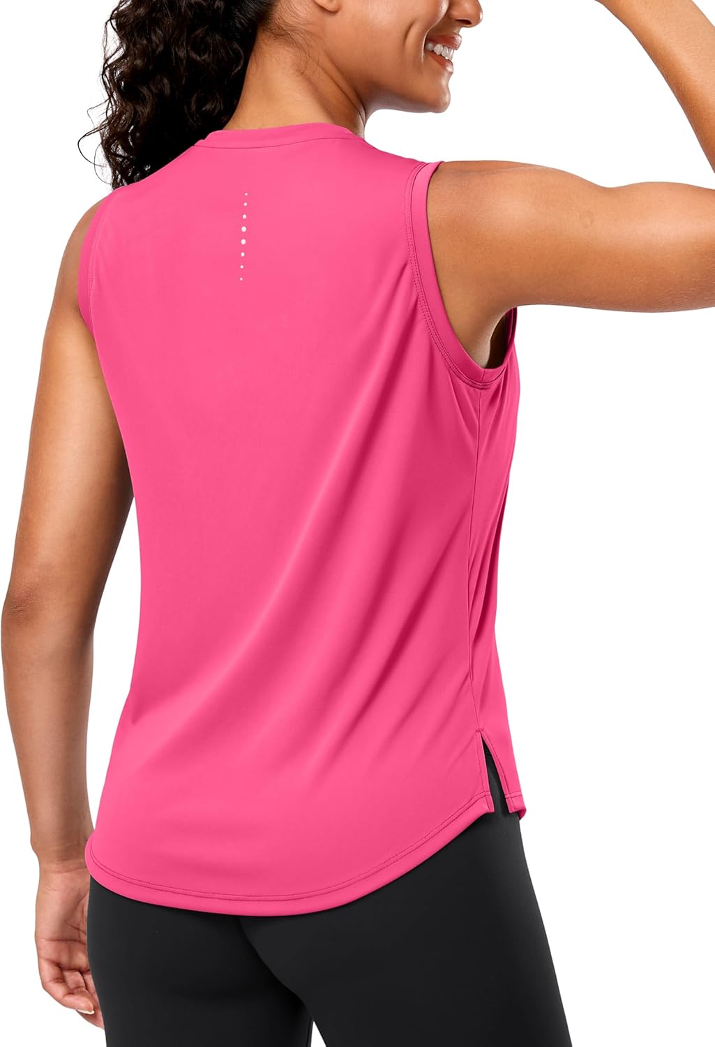 G Gradual Women's Sleeveless Workout Tops Lightweight High Neck Tennis Yoga Shirts Running Athletic Tank Tops for Women
