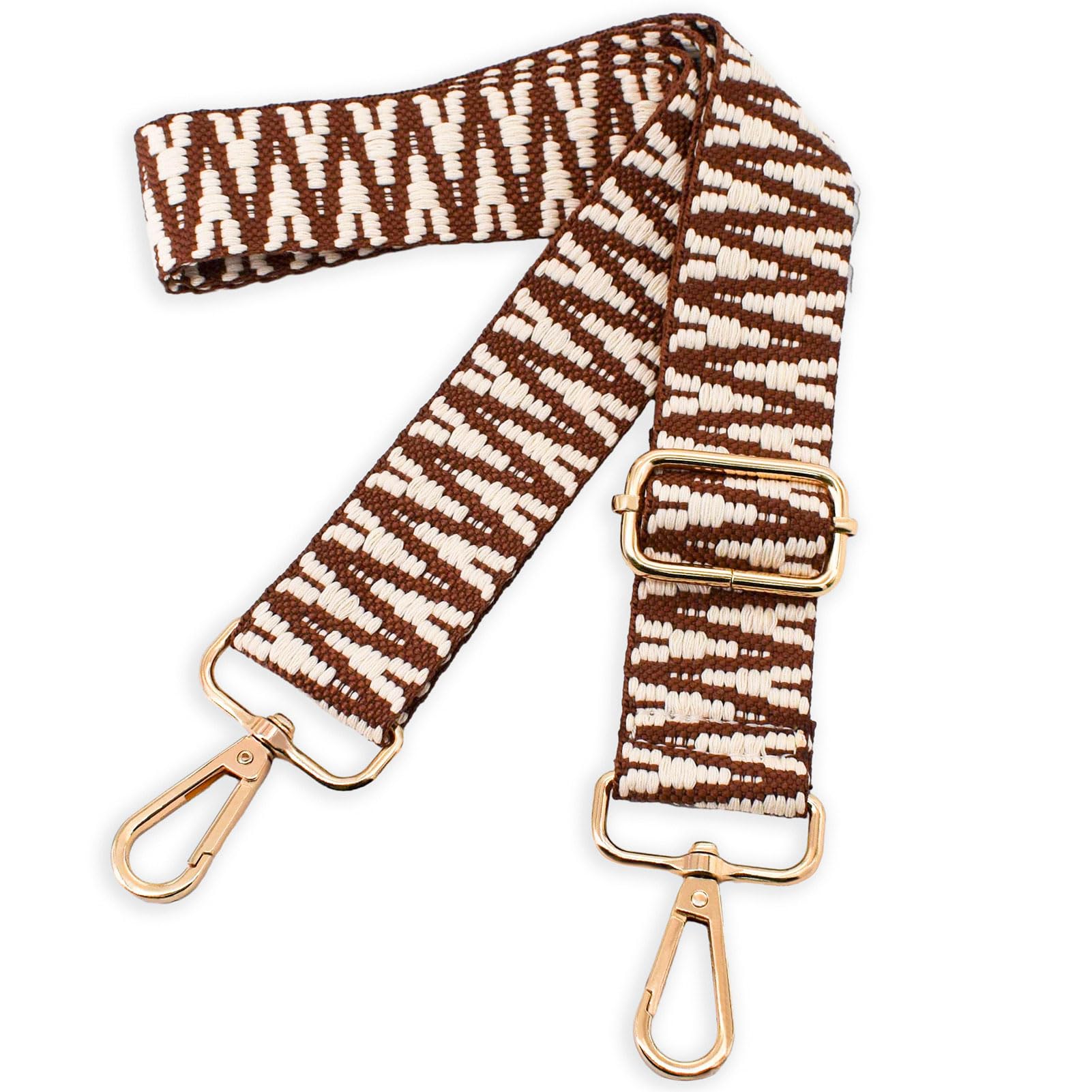 ROYGBCP Wide Purse Straps Adjustable Crossbody Straps - Replacement Straps for Purses, Belts, and Bags - Women's bag Extender and Luggage Backpack Replacement Straps