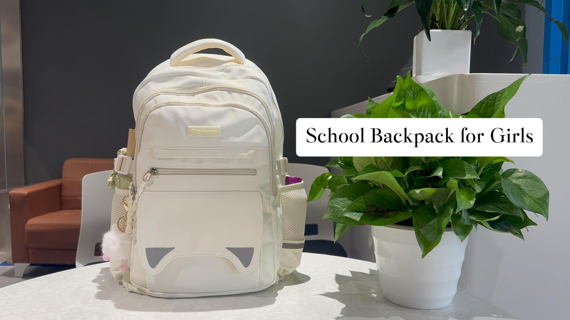 Kids Backpack for Girls - High School College Backpack for Teen