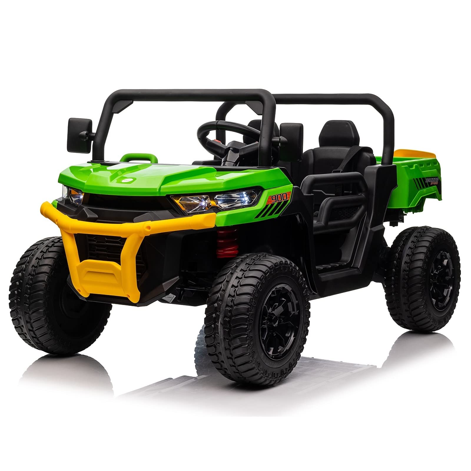 Buy 2Seater Side by Side Ride On Dump Truck, 24V Battery Powered Ride