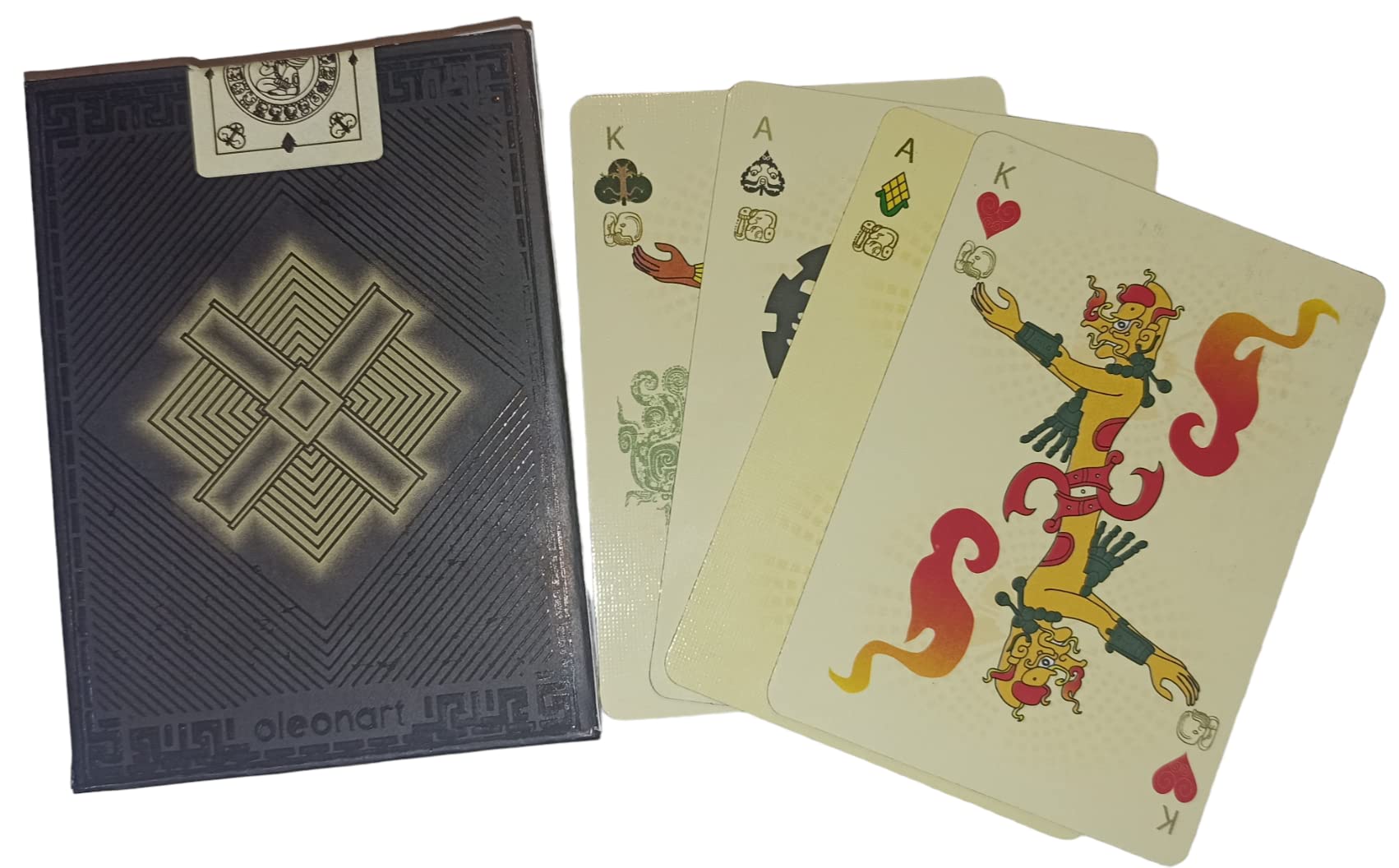 Maya Playing Cards - Casino Maya - Glossy Finish Edition - Limited Edition - Professional Decks - Original Mayan Art
