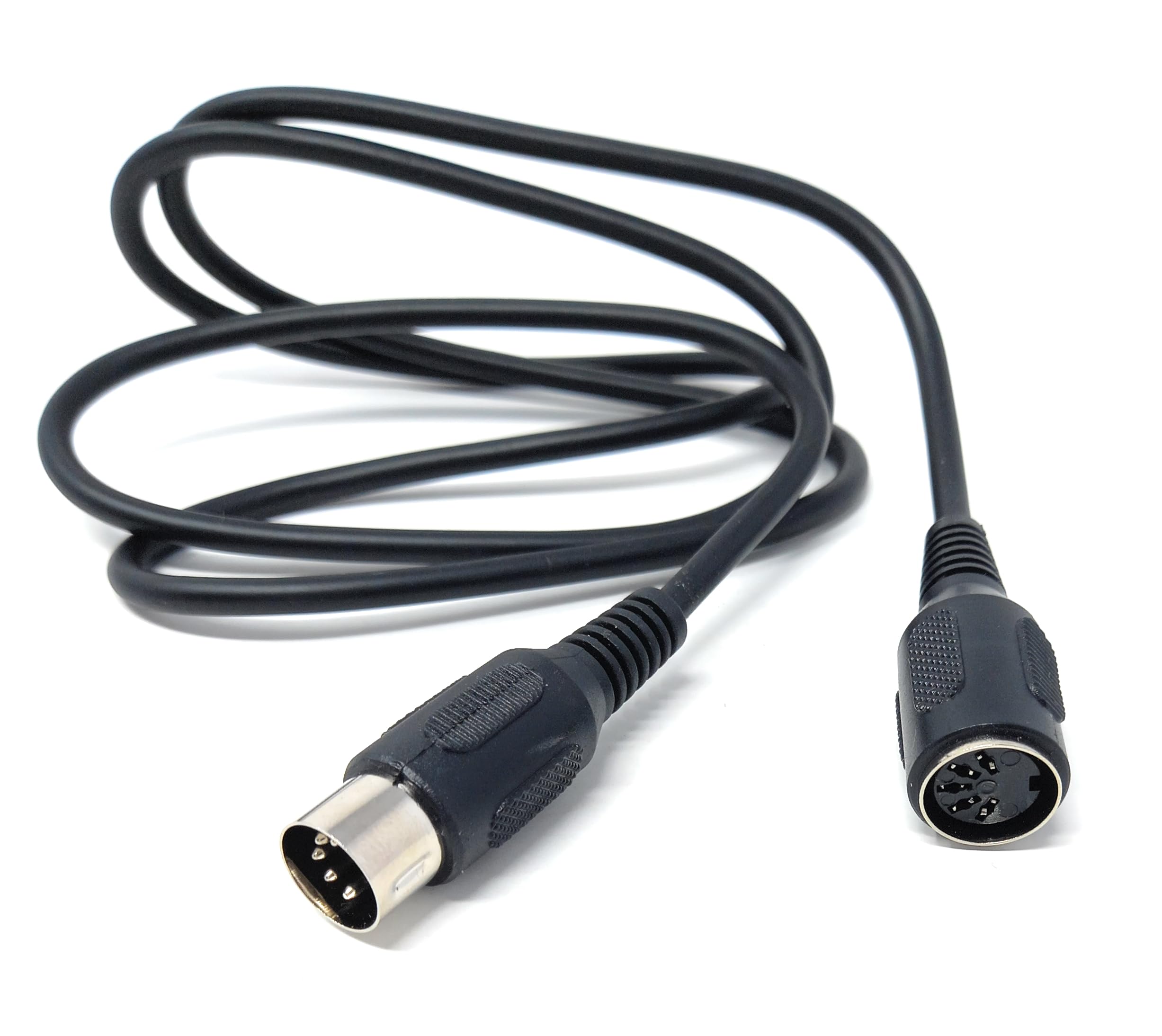 DRUT 1.2m MIDI 5-PIN DIN Extension Cable, Male to Female, for MIDI Keyboard Electric Piano, Synthesiser, MIDI Guitar 4ft - Image 3