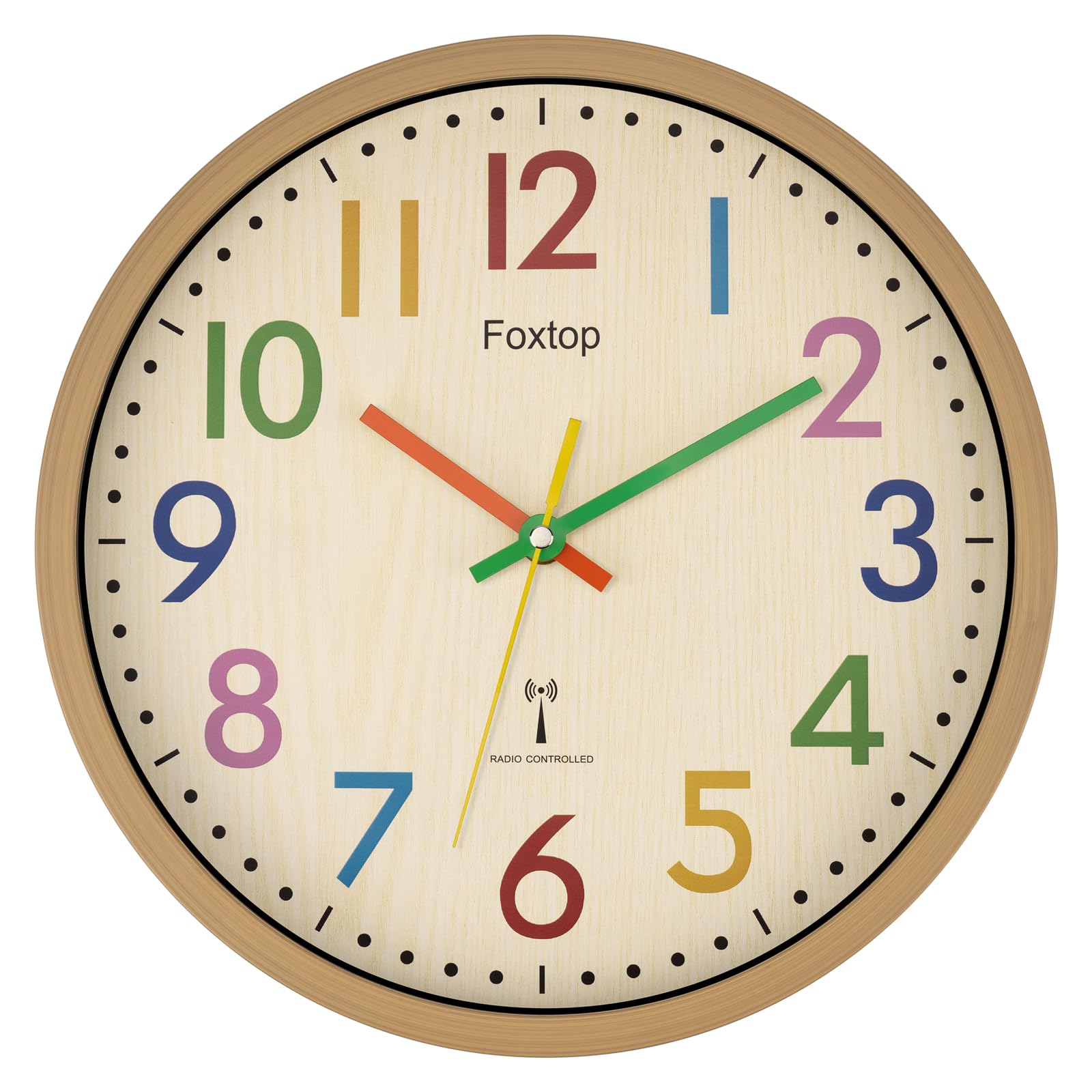 Moderno Metallo Orologio da Parete Silenzioso Dorato Vintage per