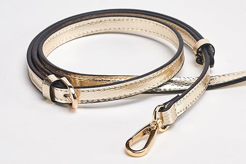 Miniatura 28 de Correa para bolso de mano Live UP, correas de cuero genuino de repuesto para bolso cruzado Marrón