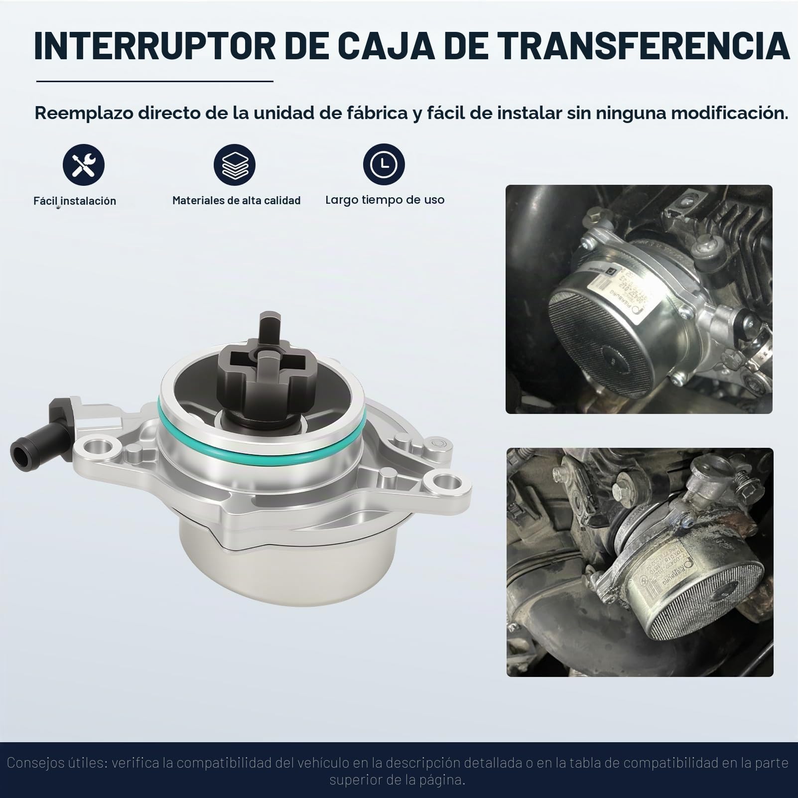 Bomba de vacío para freno con 1 serie 3 Cabriolet 3 Coupé Touring 5er 11667791232 700437020