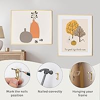 Vista 730 de Fun Memories Portarretratos de metal de 16 x 20 pulgadas con paspartú de 11 x 14 pulgadas, acabado de aluminio cepillado, parte delantera de vidrio