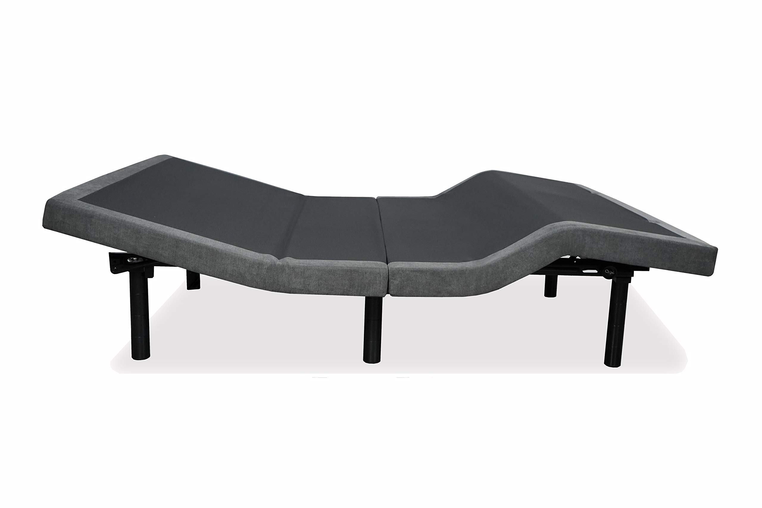 Queen iDealBed 5i Custom Adjustable Bed Base, Wall Hugger, Massage