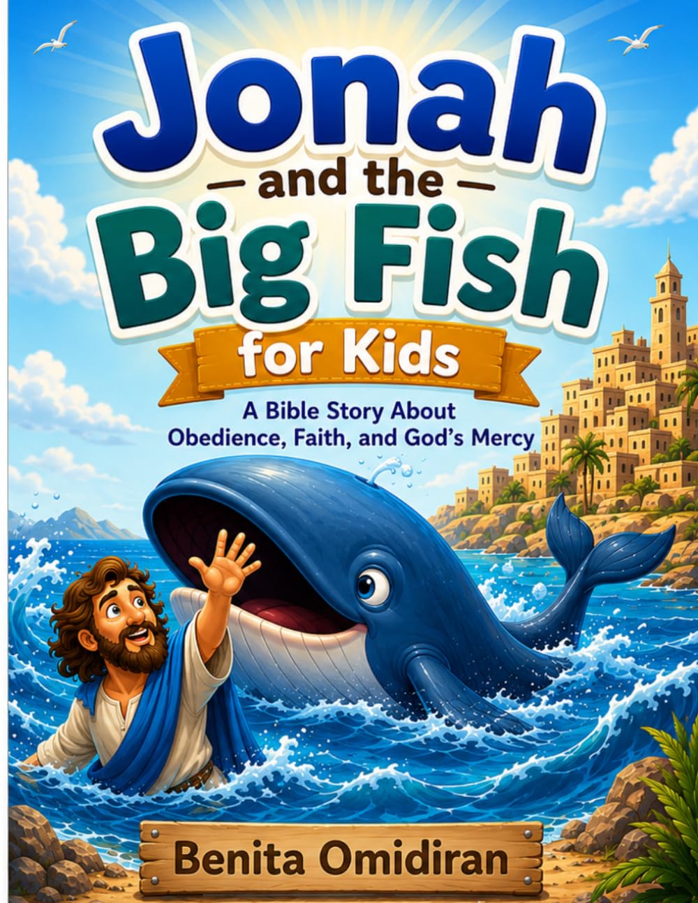 Jonah and the Big Fish for Kids: A Bible Story About Obedience, Faith, and God's Mercy