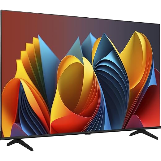 Hisense TV 65" QLED 4K 65E77NQ, Smart TV VIDAA U7, Dolby Vision, HDR 10+, Game Mode Plus, Dolby Atmos, Alexa Built-in, VIDAA Voice, DVB-T2/S2 HEVC 10 Tuner, Lativu 4K