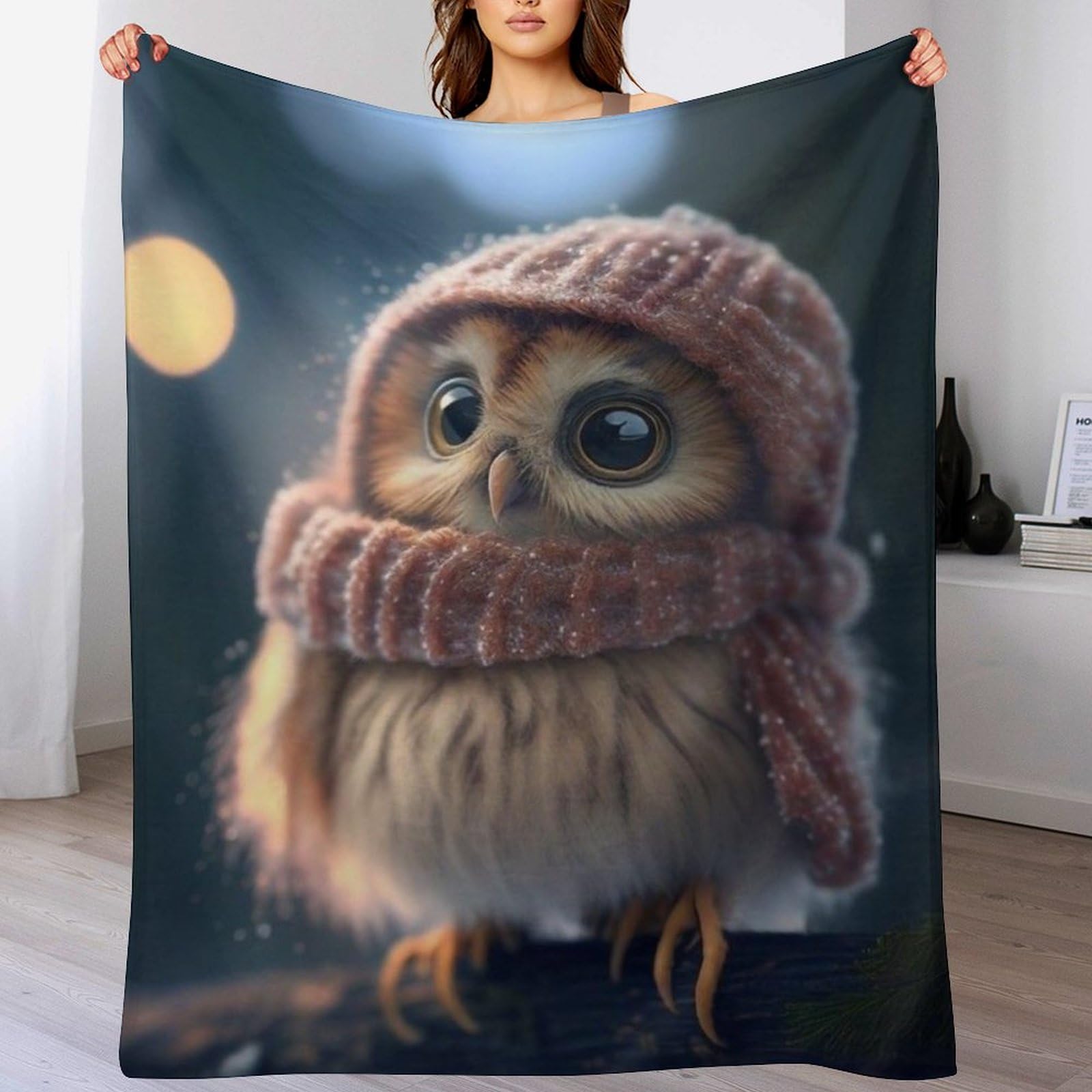 Couverture de lit flannel 150x200 pour vos soirées sur le canapé