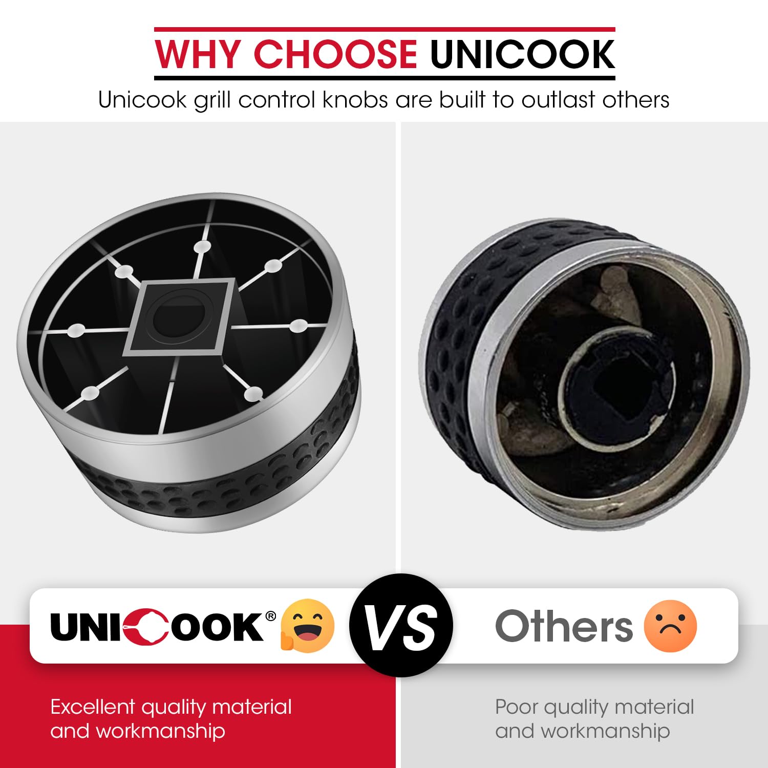 Lot De 6 Boutons De Commande Universels Pour Cuisinière à Gaz