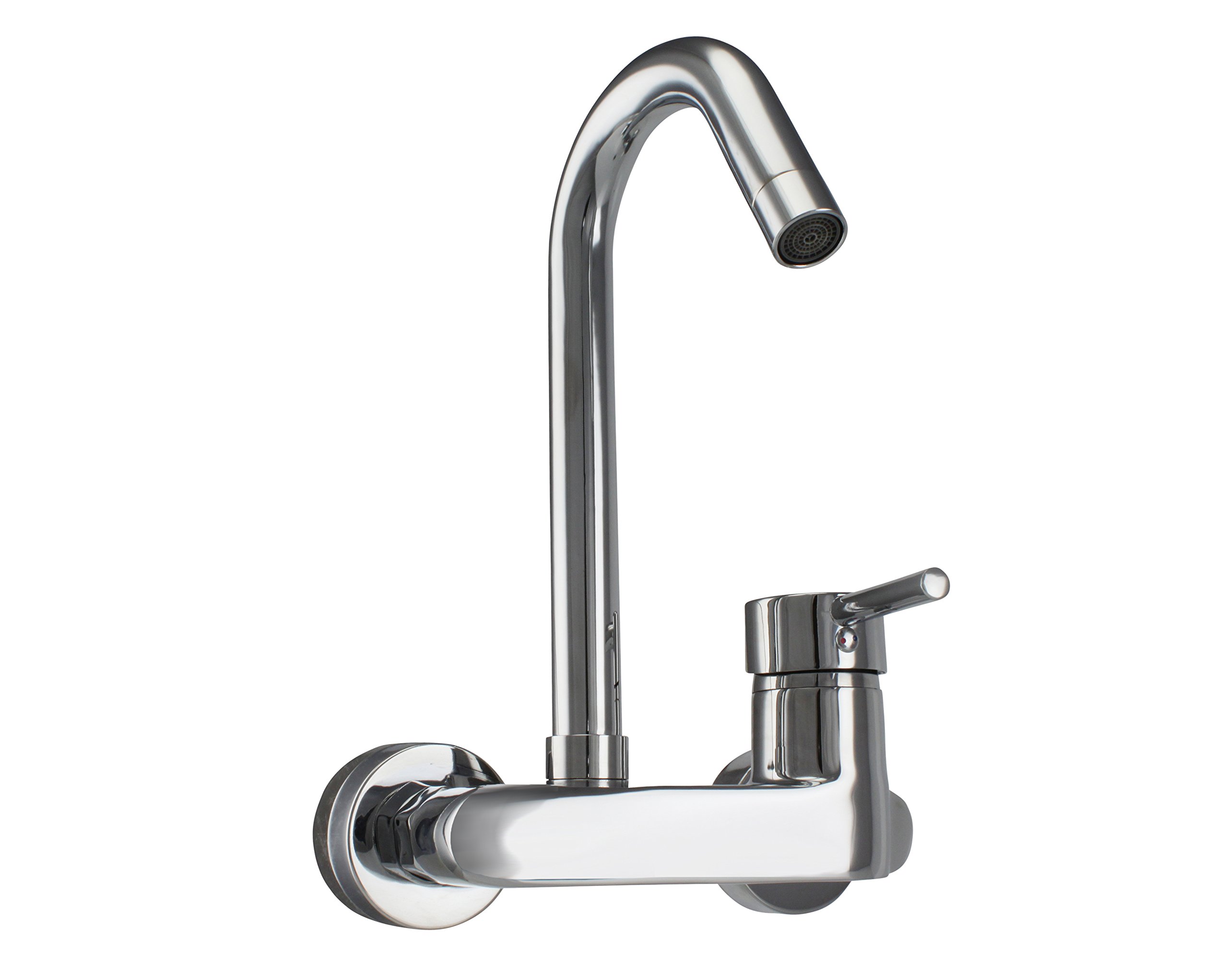 Grohe Eurosmart keukenmengkraan met lage uitloop chroom