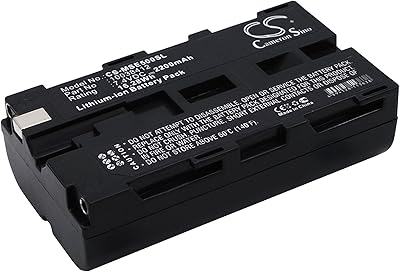 Thermal Camera Replacement Battery for MSA Evolution 5200, Evolution 5000 PN 10038412 2200mAh