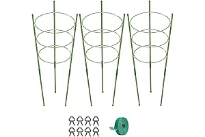 KLS Triple Pack 36" Tomato Cages for Pots