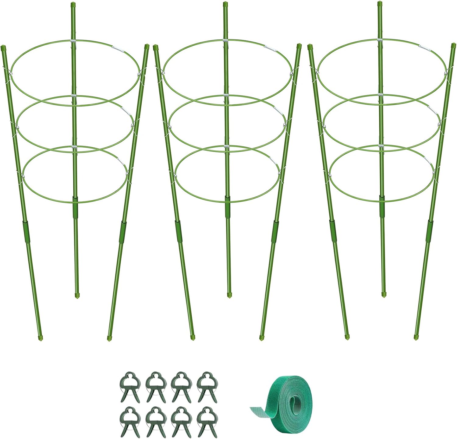 KLS 3 Pack Tomato Cage for Pots Tomato Plant Support