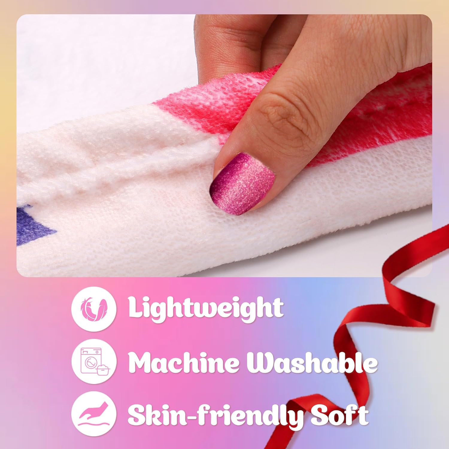 UFOORO Throw Blankets for Mom from Daughter Son, for Mother, Unique Christmas Mom Gifts Blankets for Bed Couch 55 * 70 inch - Image 5