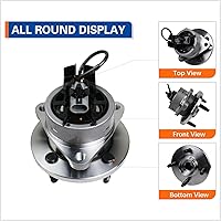 Vista 2 de PAROD 513204 Conjunto de cojinete de rueda delantera y cubo compatible con Chevy Cobalto 2005-2010, Saturn Ion 2003-2007 Pontiac G5 2007-2010