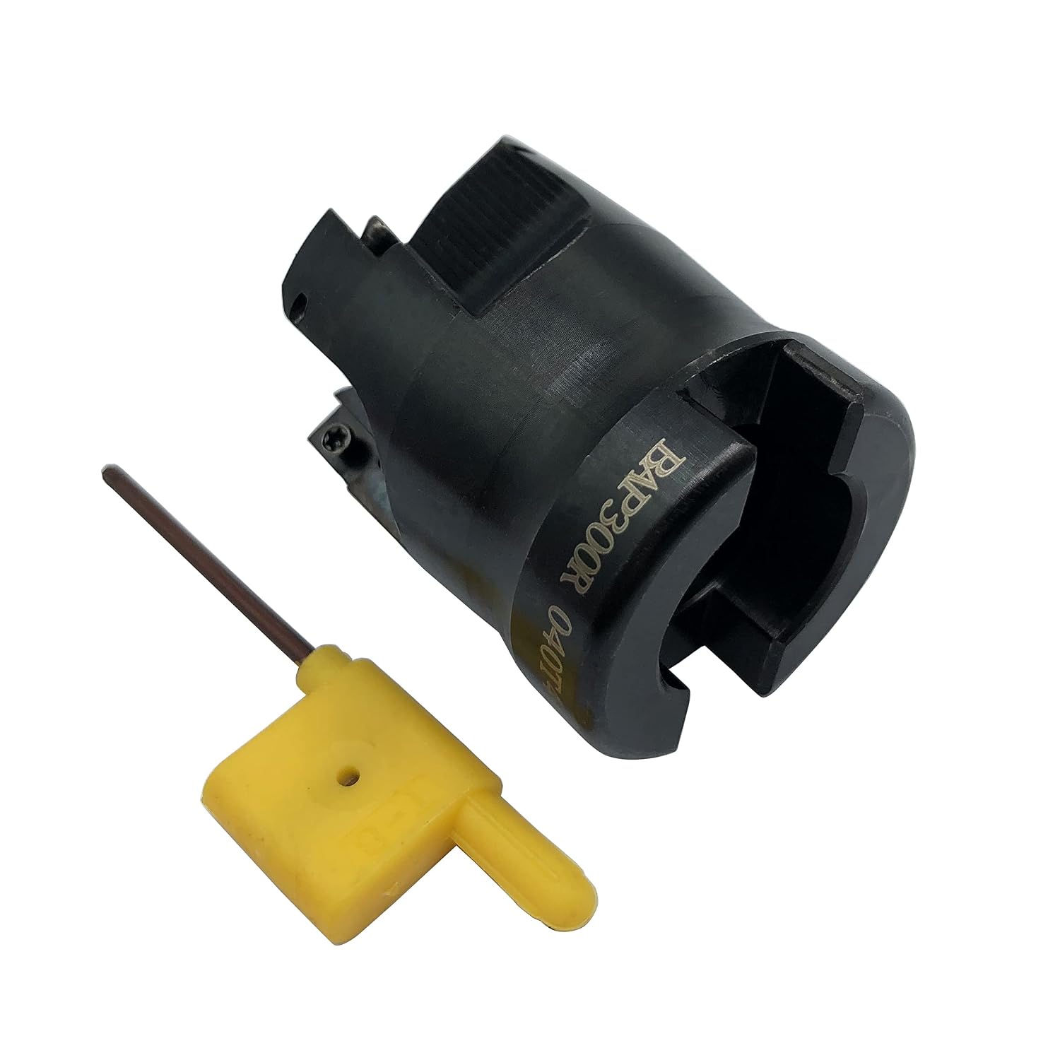 Face Milling Tool Holder HRC 52-56 Alloy Steel Milling Cutter BAP300R 40-22-4T Cut Diameter 40mm/1.57" End Milling Shell Cutter for APMT1135PDER Carbide Inserts with T8 Wrench