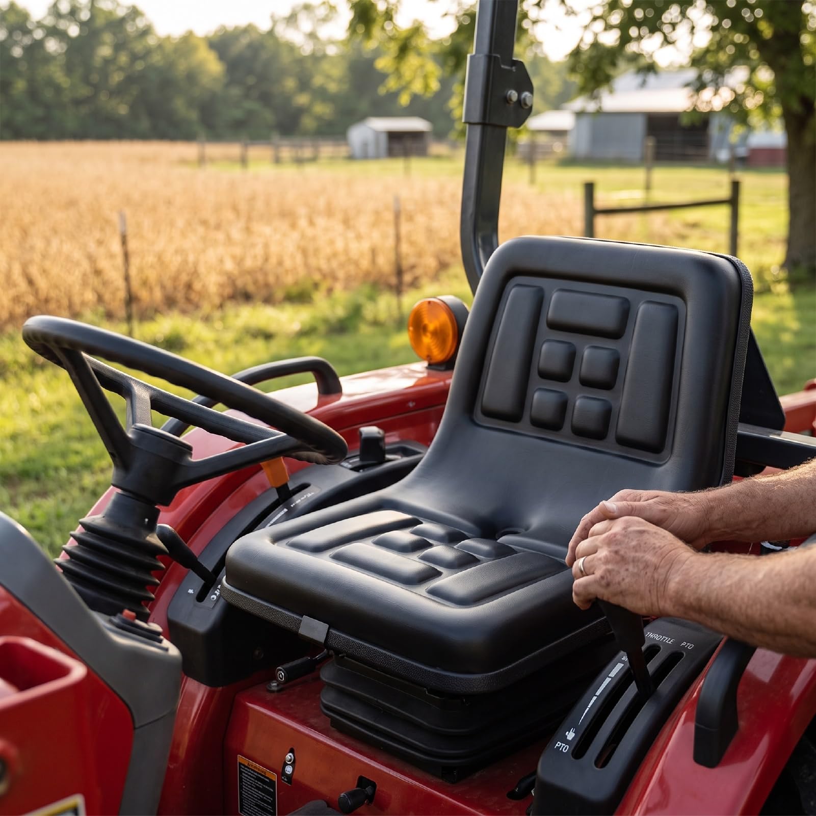 Asiento Universal para Tractor, Asiento para Cortacésped