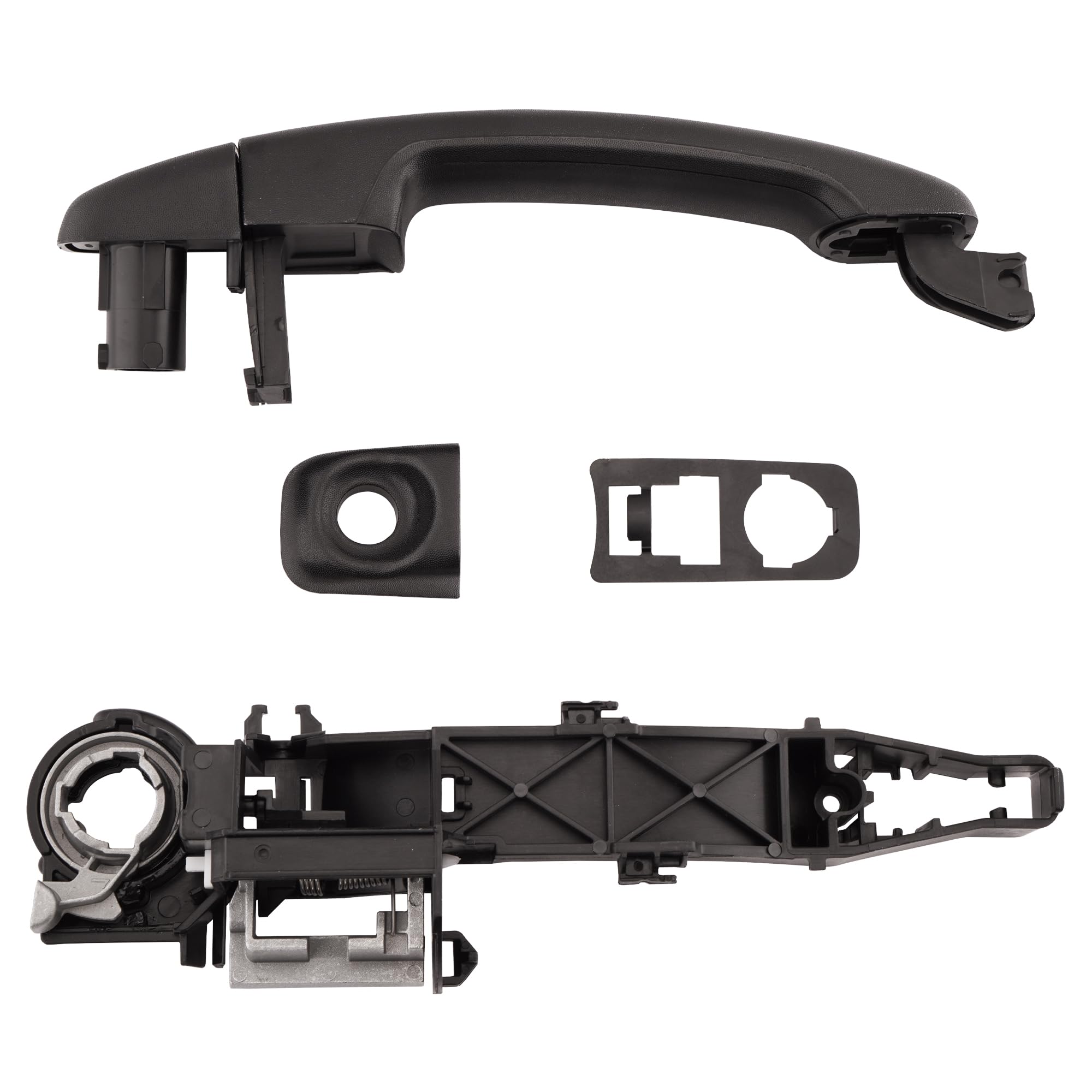 ERMWALR Front Left & Rear Right Sliding Outer Door Handle and