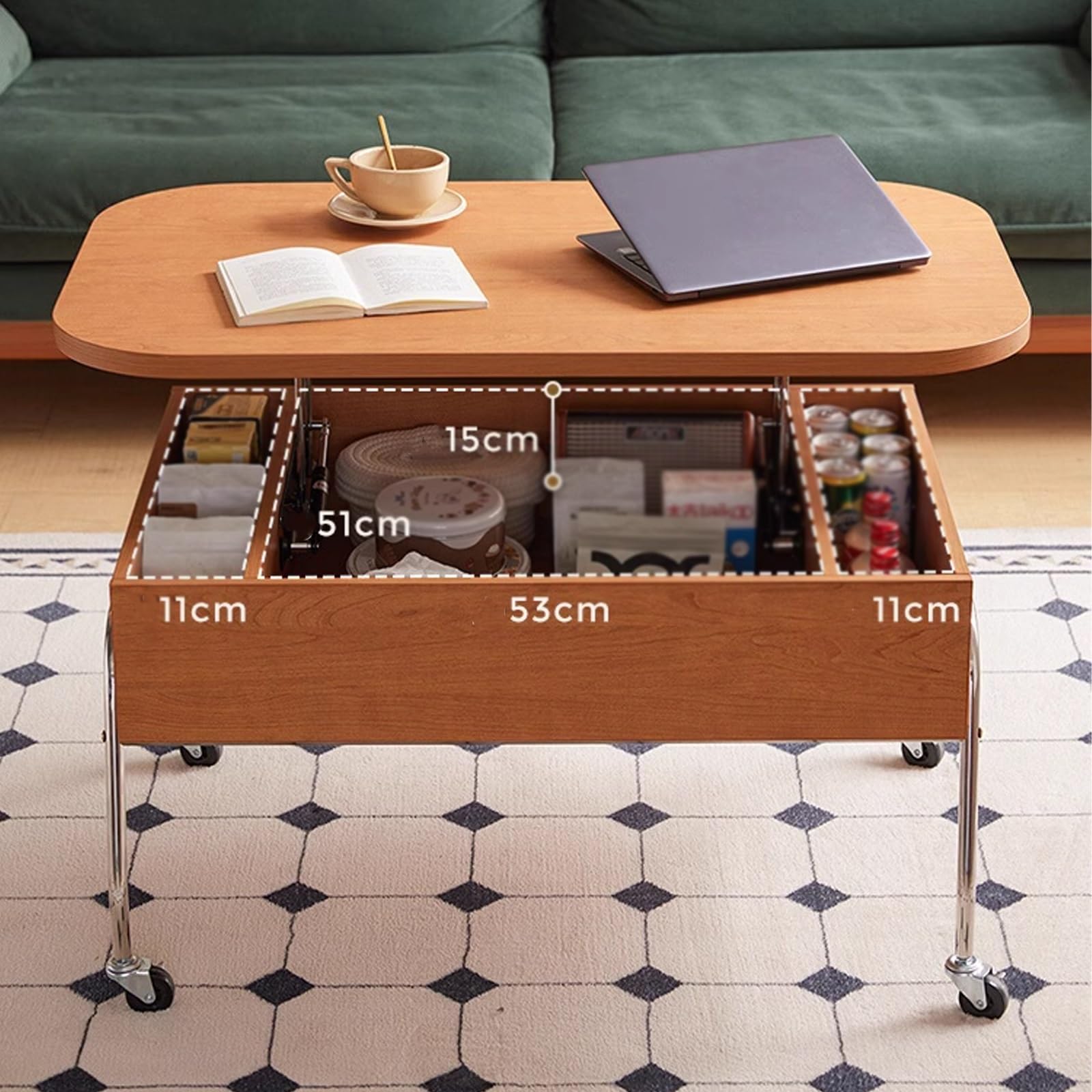 ・ADJUSTABLE TABLE サイドテーブル　ミッドセンチュリー　モダン ADJUSTABLE TABLE サイドテーブル ミッドセンチュリー モダン Amazon