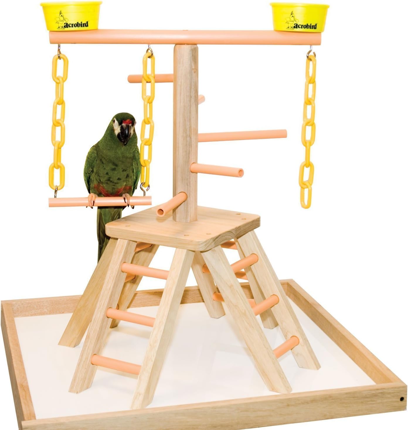 Acrobird PB20 Pyramid with Base Pet Toy, 20-Inch