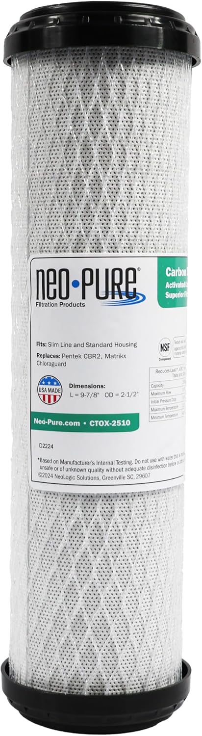 Neo-Pure CTOX-2510 Carbon Block Filter