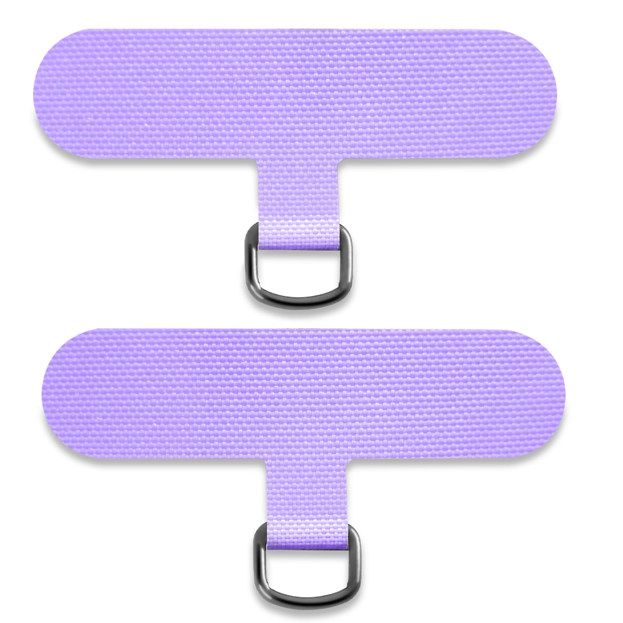 TACOMEGE Linguetta Porta Telefono Con Cordino - Ricambio Per Custodie Full-Cover - Adatto A IPhone, Samsung, IPad - Colore Viola - 2