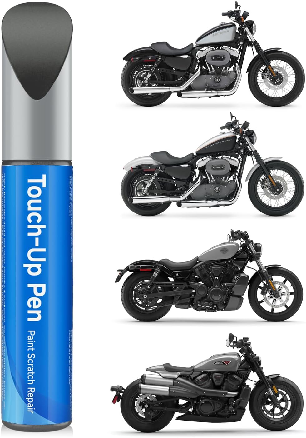 DH/S27220 Liquid Black/Vivid Black Touch Up Paint Compatible with Harley-Davidson Exact Match Touch Up Paint Car Scratch Repair