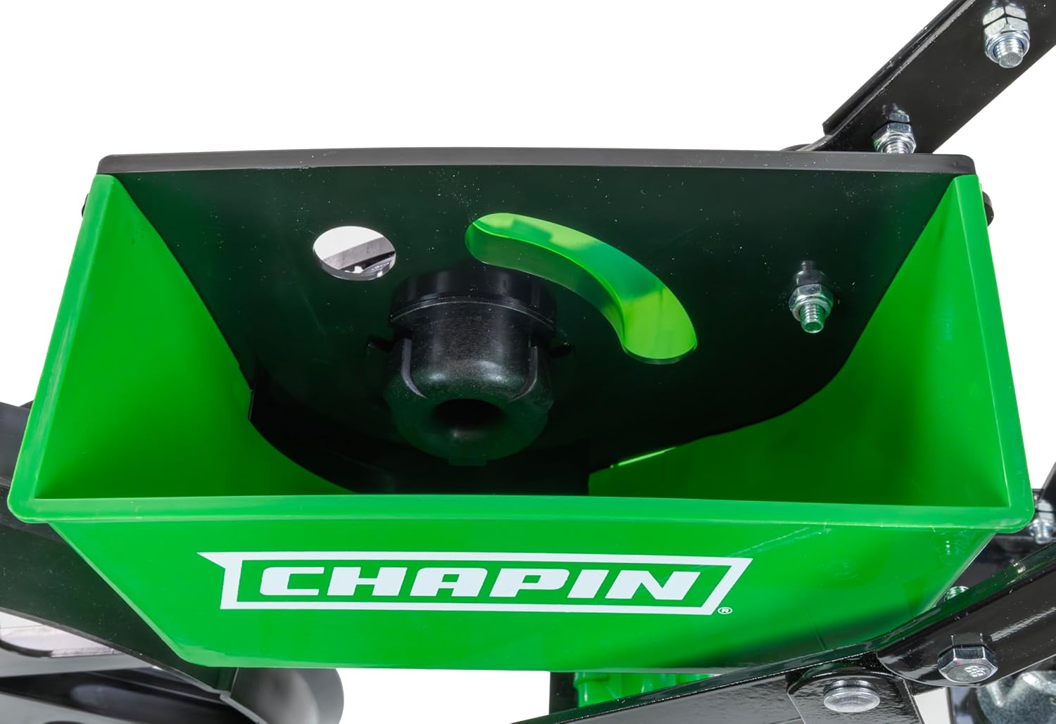 Chapin 8701G Garden Push Seeder Planter, 6 Seed Plates for up to 20 Varieties of Seeds, Zinc Plow Blade, Row Marker, Powder Coated Steel Frame, Accurate Seed Drill for Gardeners, Use in Prepared Soil