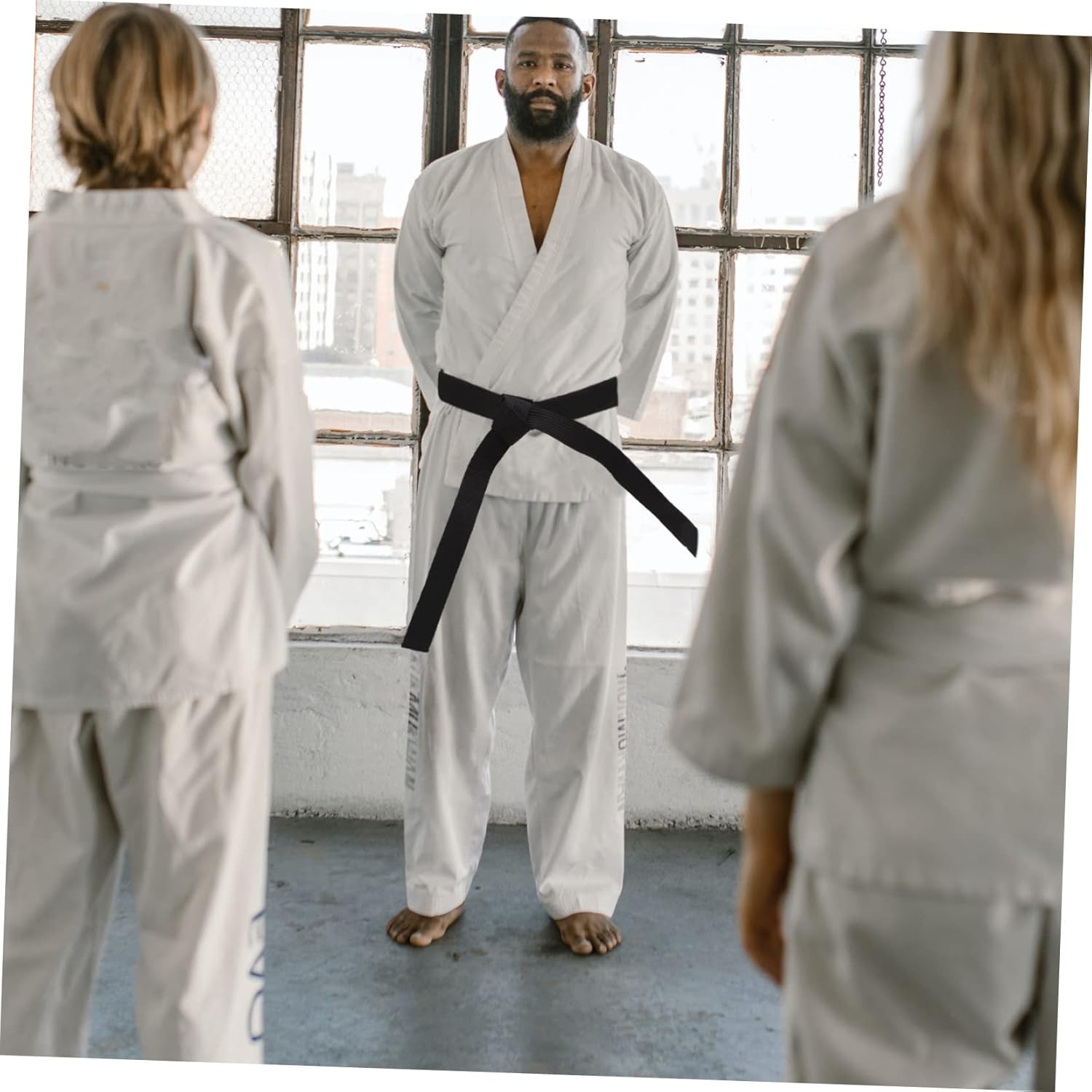 Happyyami 6pcs Cotton Karate Belts Lightweight Waistbands for Taekwondo Martial Arts Training and Grading with Reliable Stitching
