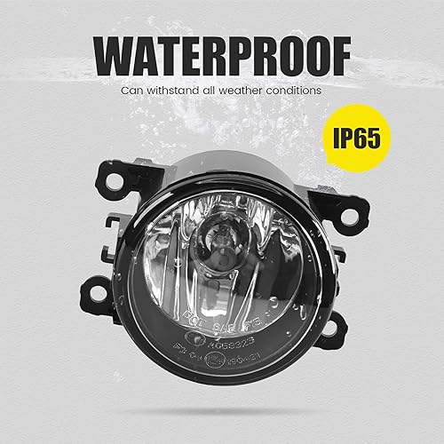 Miniatura 2 de DLAA Faros antiniebla para Acura Honda 5 500 S-Type X-Type XK LS Ford Freestyle Ranger Focus Suzuki con bombillas halógenas H11 12V 55W, 33900STKA11