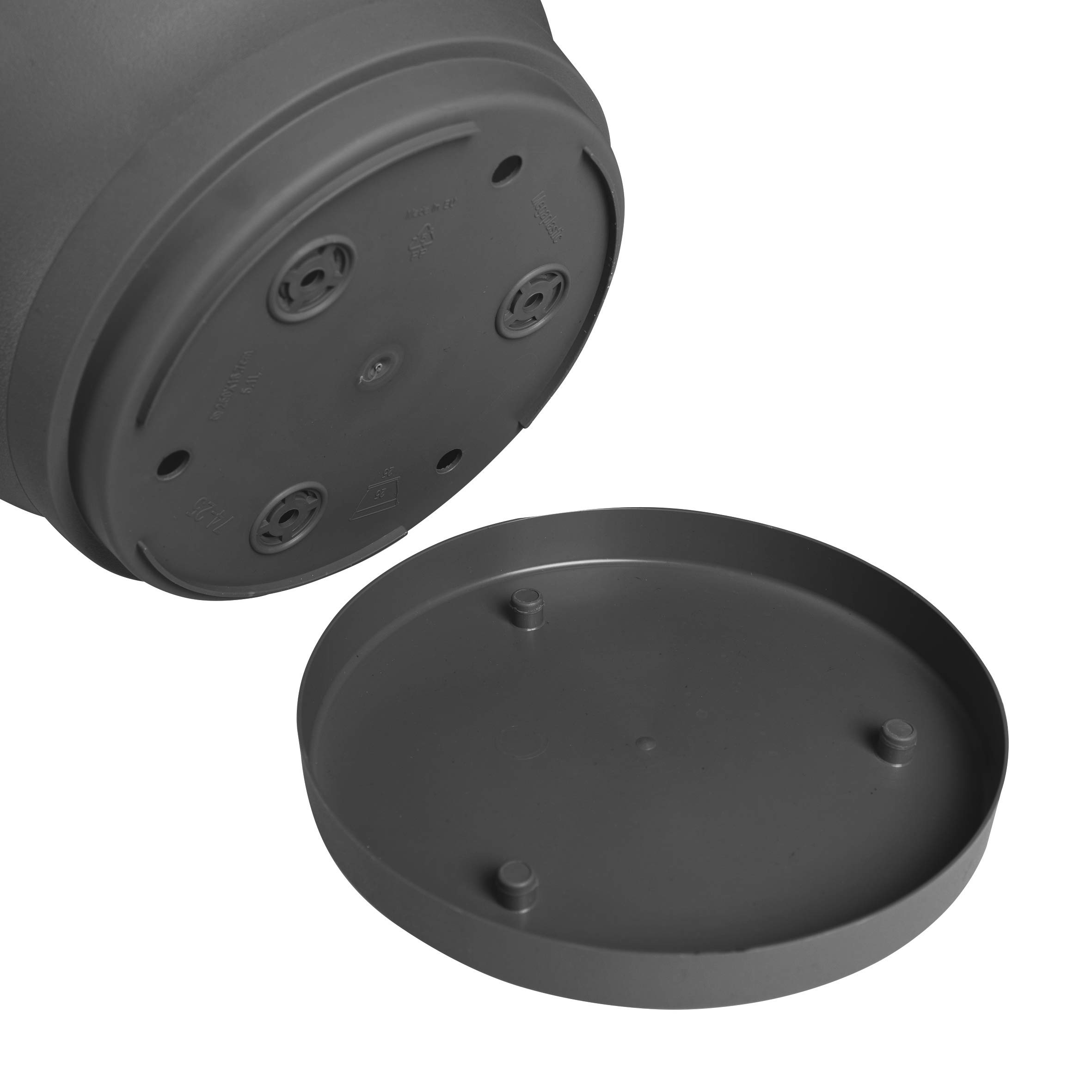 Greemotion Vaso fiori sospeso in plastica Lea, fioriera | FindTheDeal