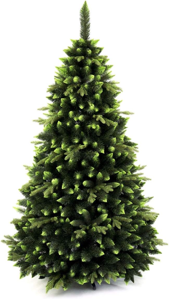 DWA CHRISTMAS TREE New Boxed Traditional Forest Green Luxury TREE (Virginia Pine, 220 cm)