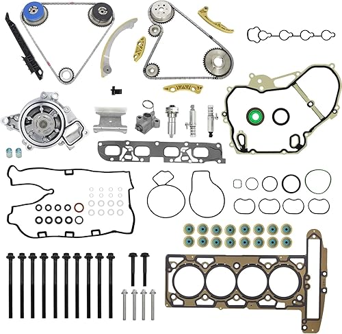 Miniatura 8 de Kit de cadena de distribución Ecotec 2.4 12680750 para 2010-2015 Chevy Equinox, GMC Terrain, Buick Verano, Pontiac, Saab, Saturn 2.0 2.2 2.4L.