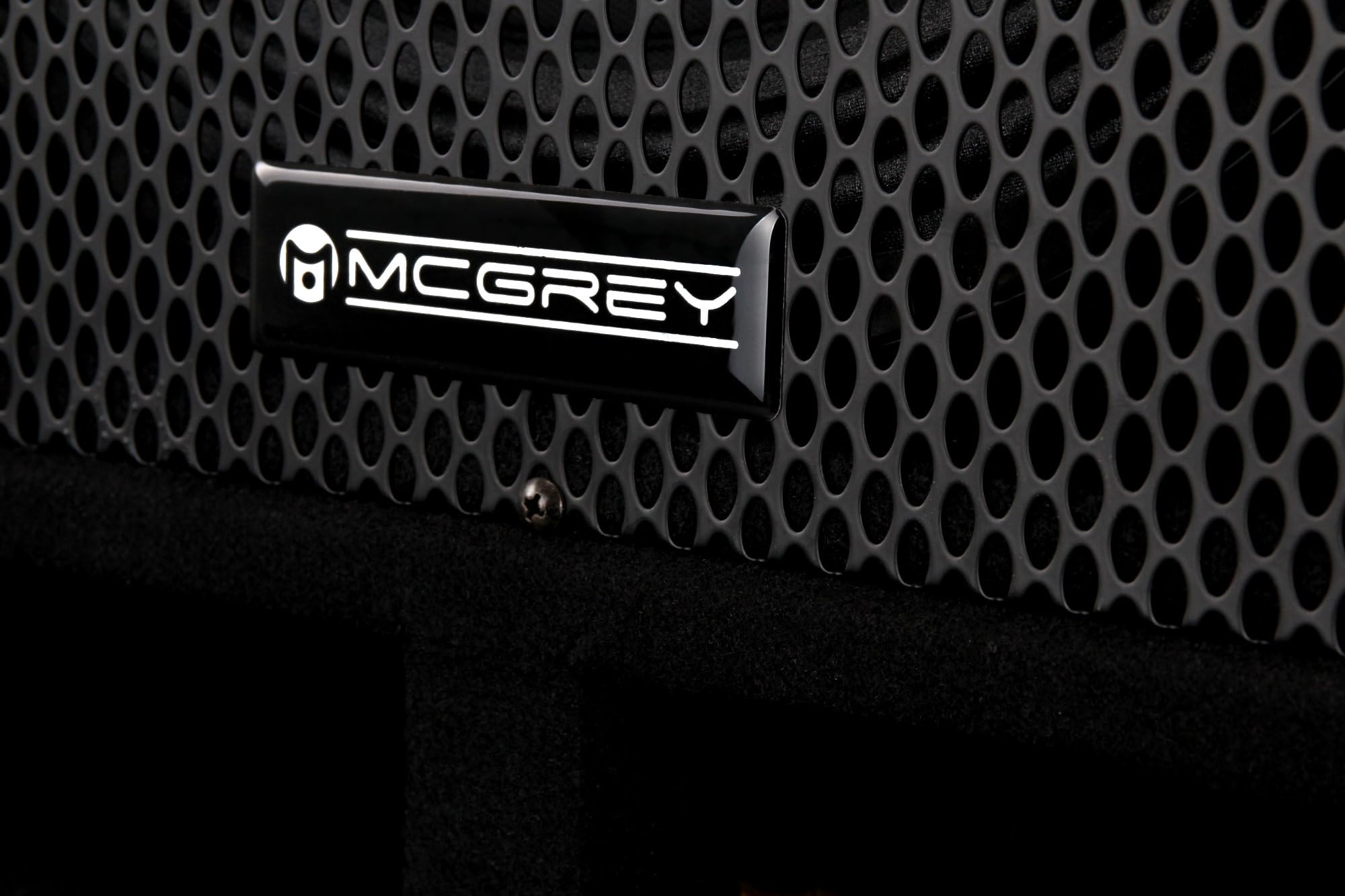 McGrey PAS-118 18" passiver Subwoofer (DJ, PA, Bass Box, 450/900/1800 Watt (RMS/Musikleistung/Peak), Bassreflex-Kanäle, 18" Woofer, SPK-Anschlüsse) schwarz