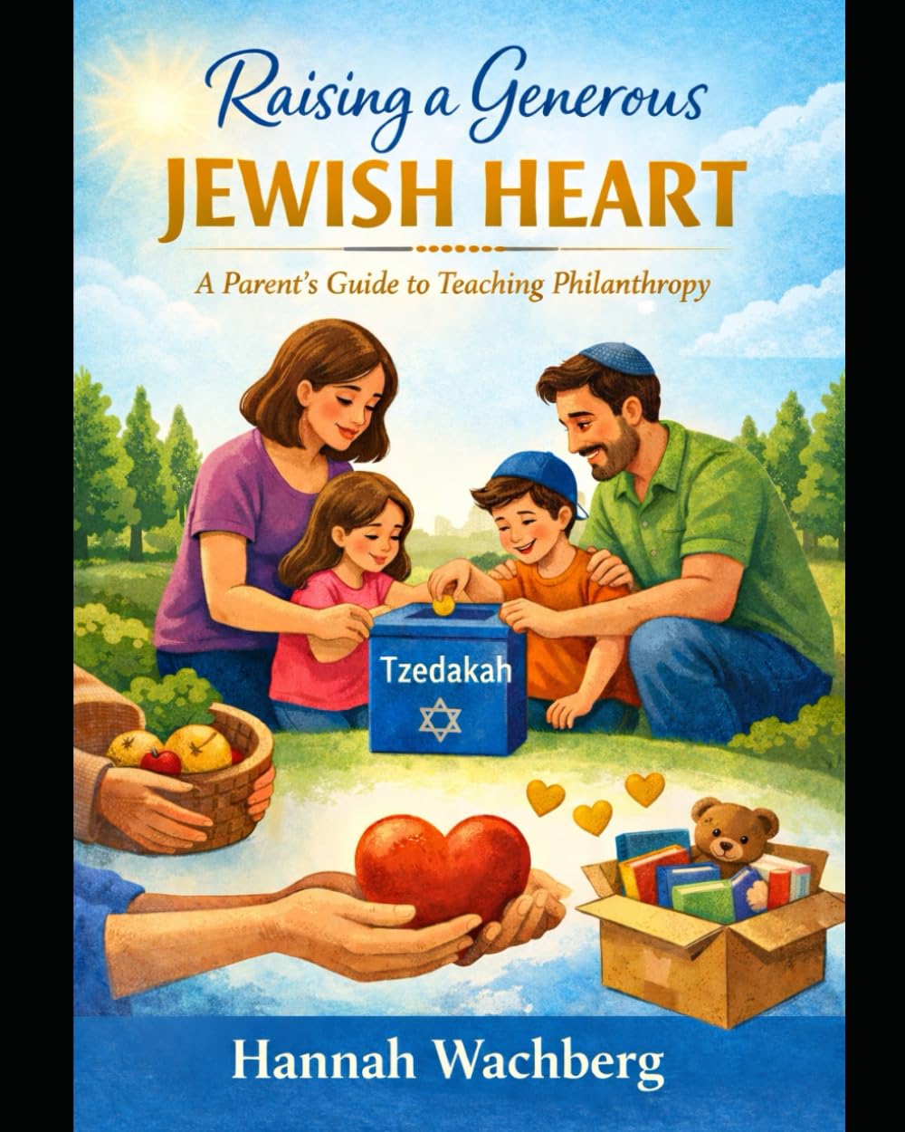 Raising a Generous Jewish Heart: A Parent’s Guide to Teaching Philanthropy: Practical tools. Jewish wisdom. A family journey toward everyday generosity.