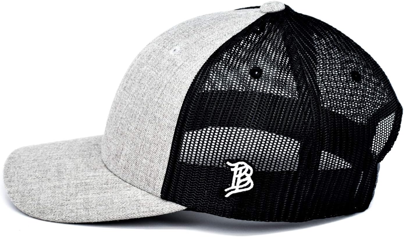 Branded Bills 'The 16 PVC' Tennessee Patch Hat Curved Trucker - One Size Fits All