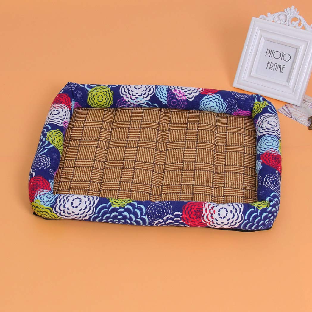 Amazon ペットベッド ひんやり ペットソファー 犬用ベッド 猫用ベッド 冷感シート 夏用 多機能 耐噛 耐摩耗性 スクエア型 安眠 介護用 休憩所 耐久性 清潔 中型犬 猫 大型犬 猫 足腰 関節にやさしい 冷感 熱中症対策 寝床 ペットクッション トオコウヤ ベッド