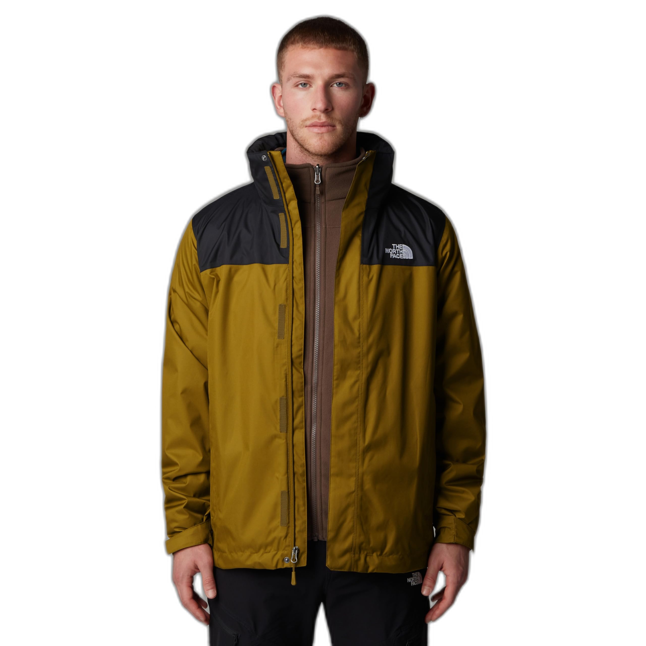 The North Face Men's Evolve II Triclimate Jacket, Moss Green/Tnf Black, S