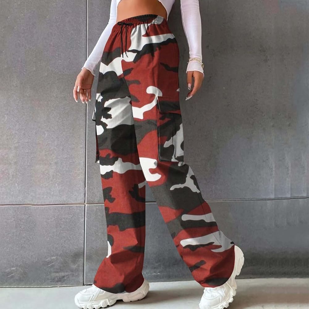 Pantaloni della tuta da donna a gamba larga in pile comodi pantaloni della tuta da donna pantaloni della tuta da jogging da donna elasticizzati fluidi con coulisse pantaloni da jogging con tasche