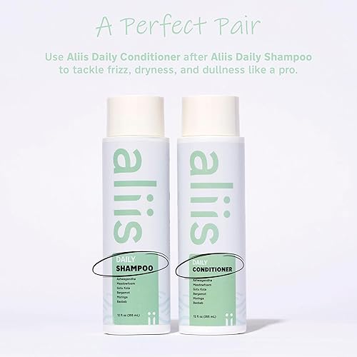 Miniatura 7 de ALIIS Acondicionador diario – Acondicionador ligero e hidratante para todo tipo de cabello | Desenreda, suaviza y protege sin acumulación | Seguro