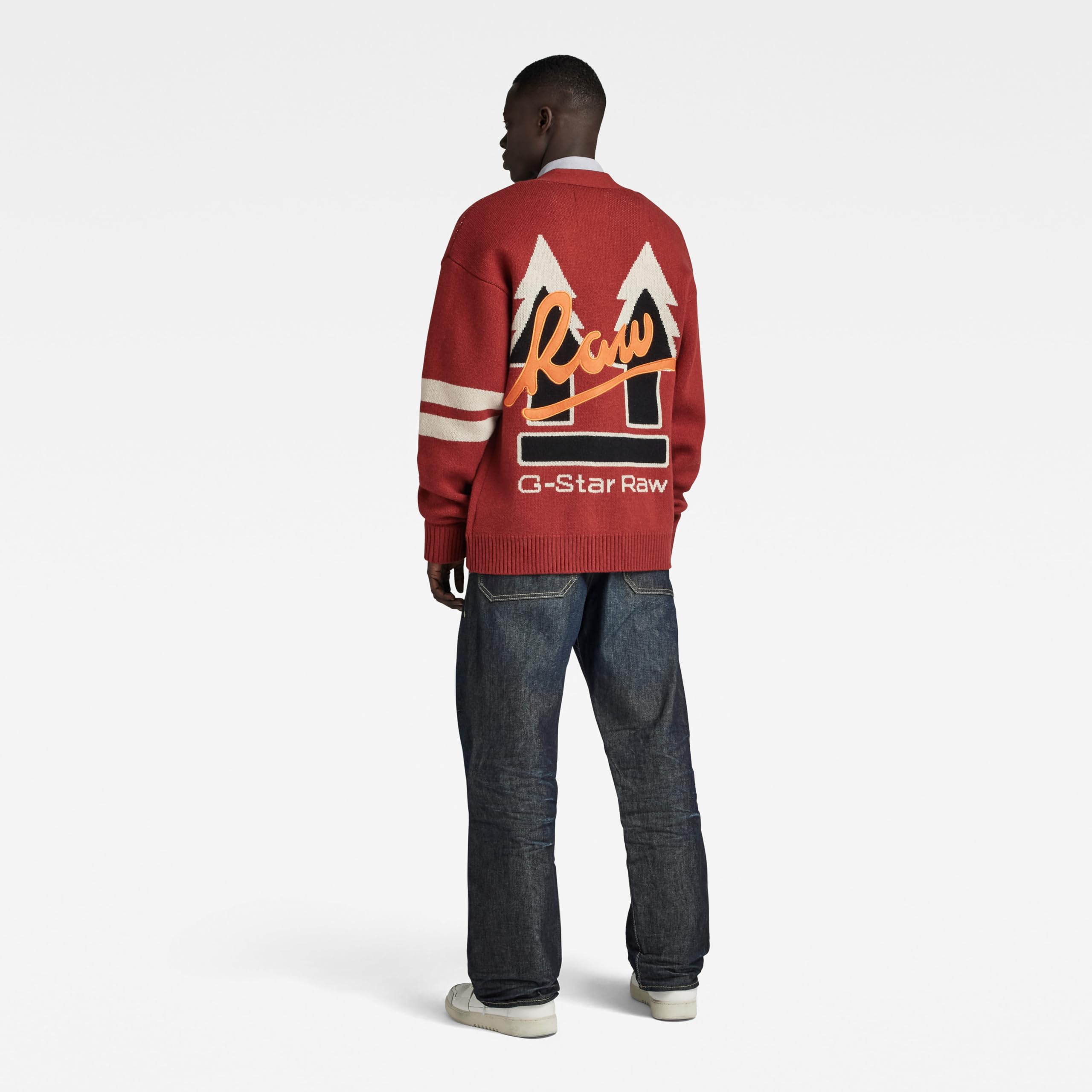 G-Star Cárdigan Holiday 89 GS Loose Knitted Rojo XL