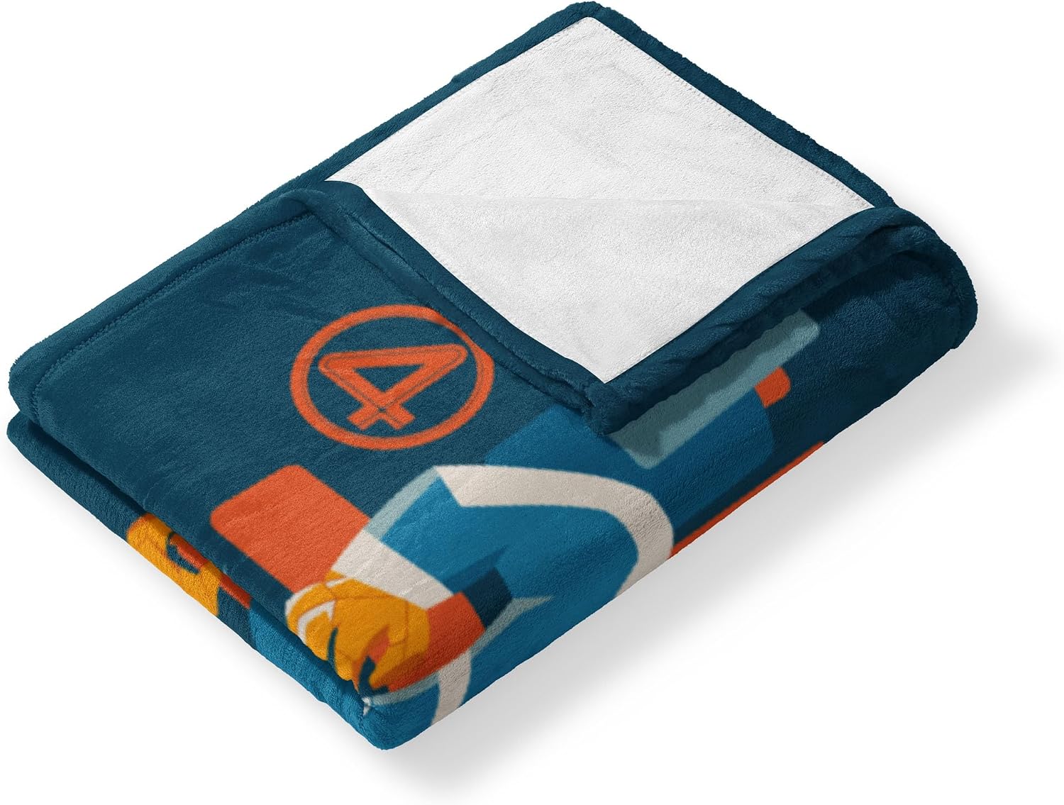 Marvel Fantastic Four First Steps The Thing Silk Touch Throw Blanket – Ultra-Soft Fleece, Official Superhero Bedding or Couch Throw, 40 x 50 inches