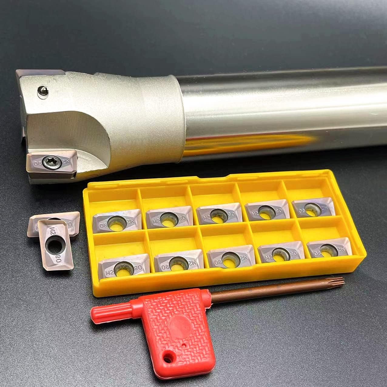BAP400R 20/24/25 / 32mm APMT1604 Milling Cutter Holder Shoulder Cutting Right Angle Precision Milling Cutter End Mill Holder BAP(APMT1604 HT JP4020)
