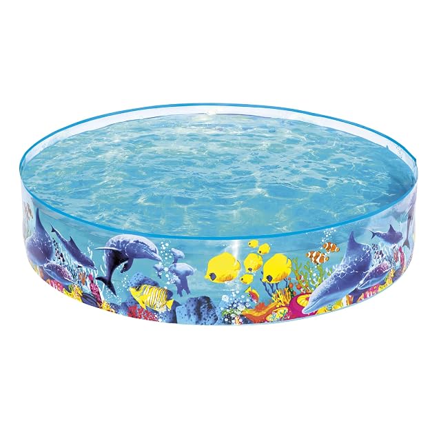 Bestway 55030 - Piscina Infantil Fill N' Fun 183 cm Animales Marinos