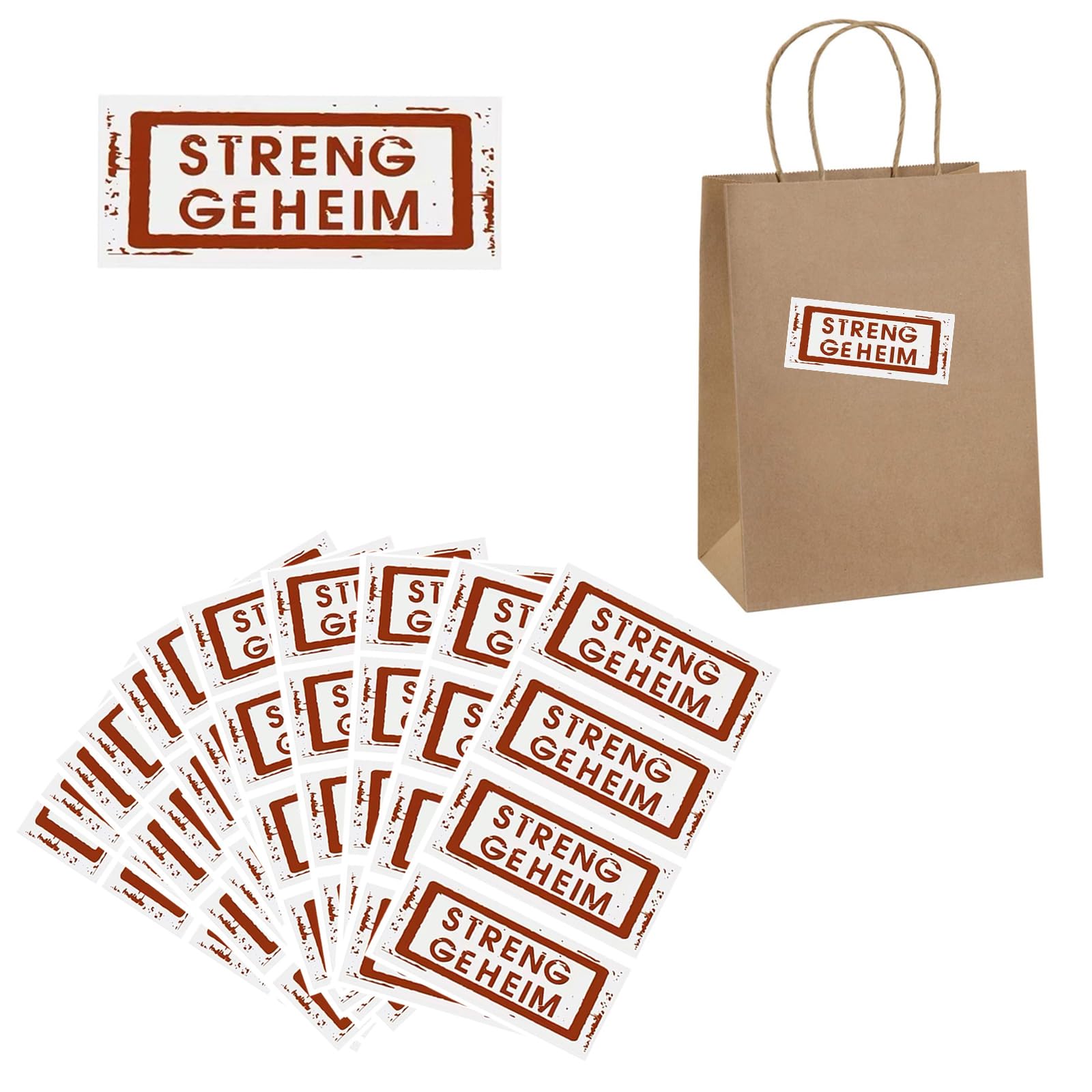 Sticker Ssst Ssst Geheim