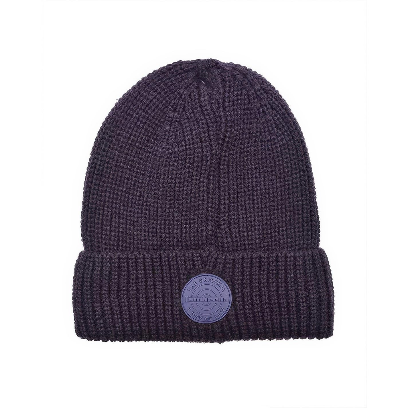 Lambretta Men's Navy Unisex Lined Beanie One Size