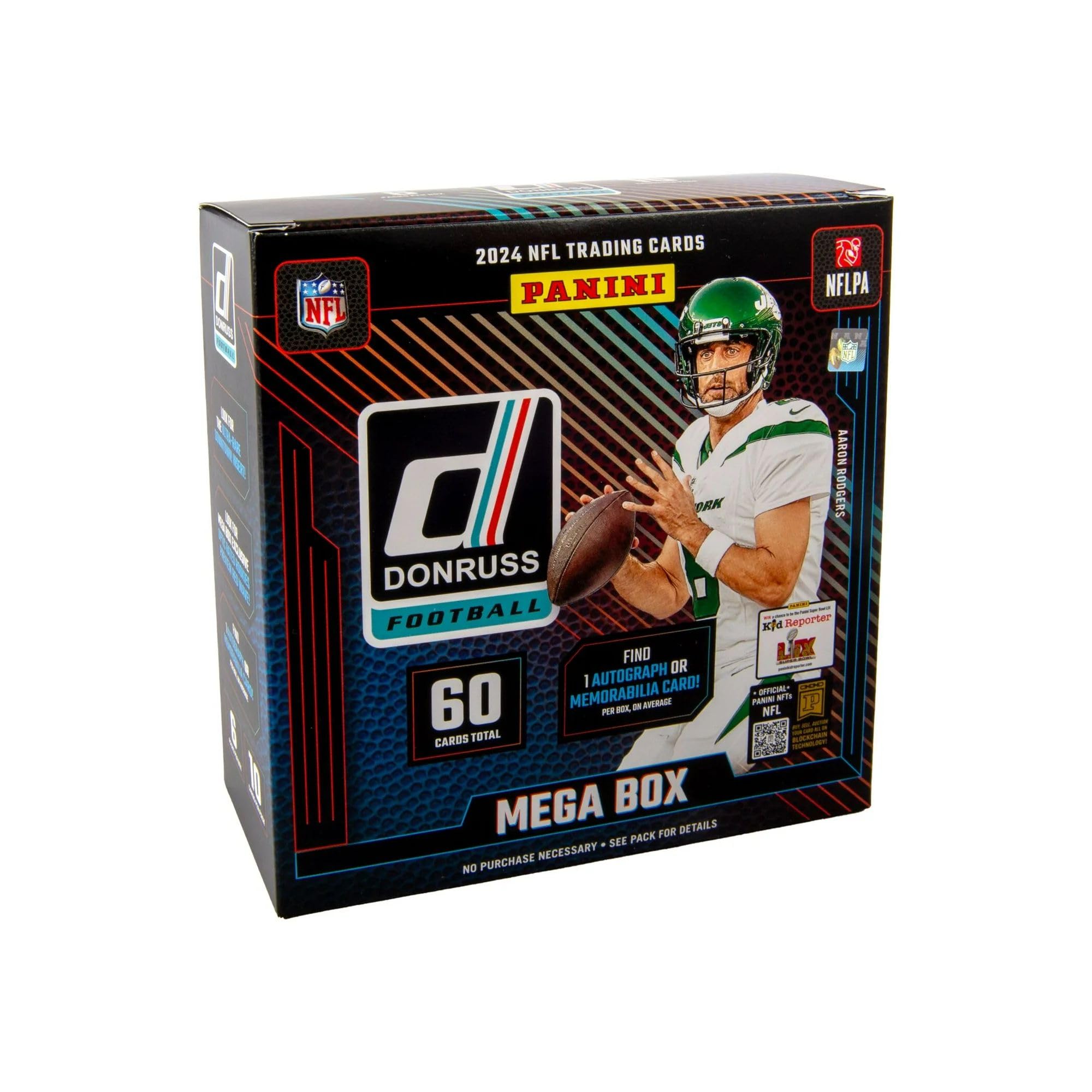 Amazon.com: 2024 Panini Donruss Football Trading Cards Mega