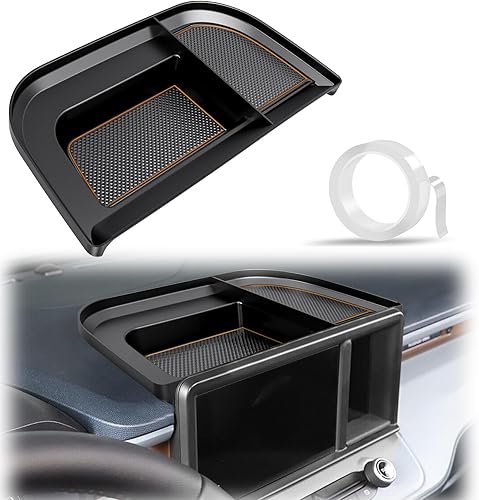 Bandeja de almacenamiento para consola central de Maverick 2024, 2023, 2022, caja de almacenamiento compatible con accesorios interiores Ford